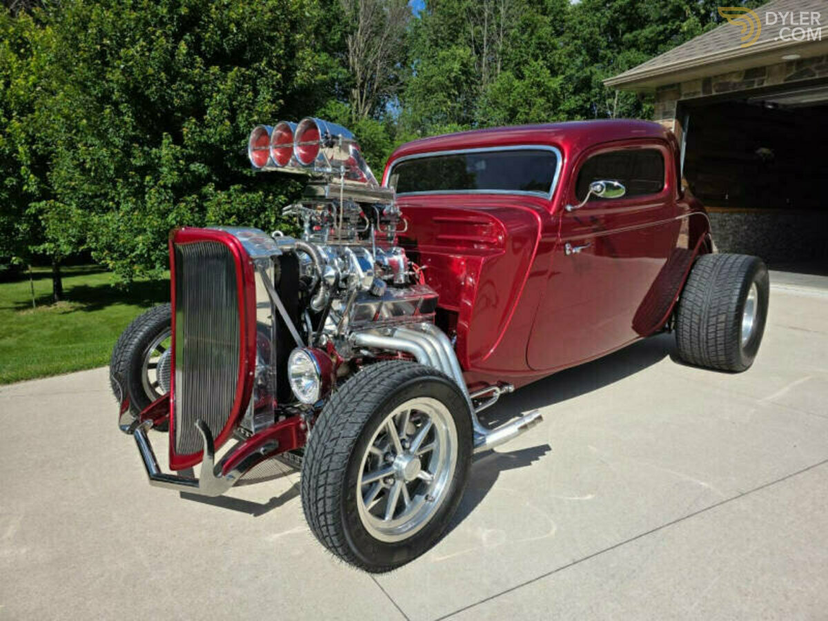 1933 Ford Coupe PRO STREET, foto 2
