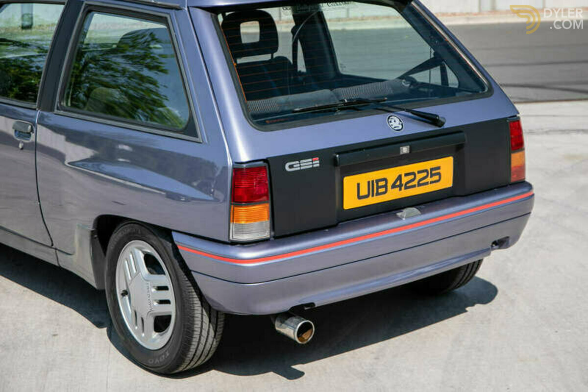 1993 Vauxhall Nova GSi, foto 9