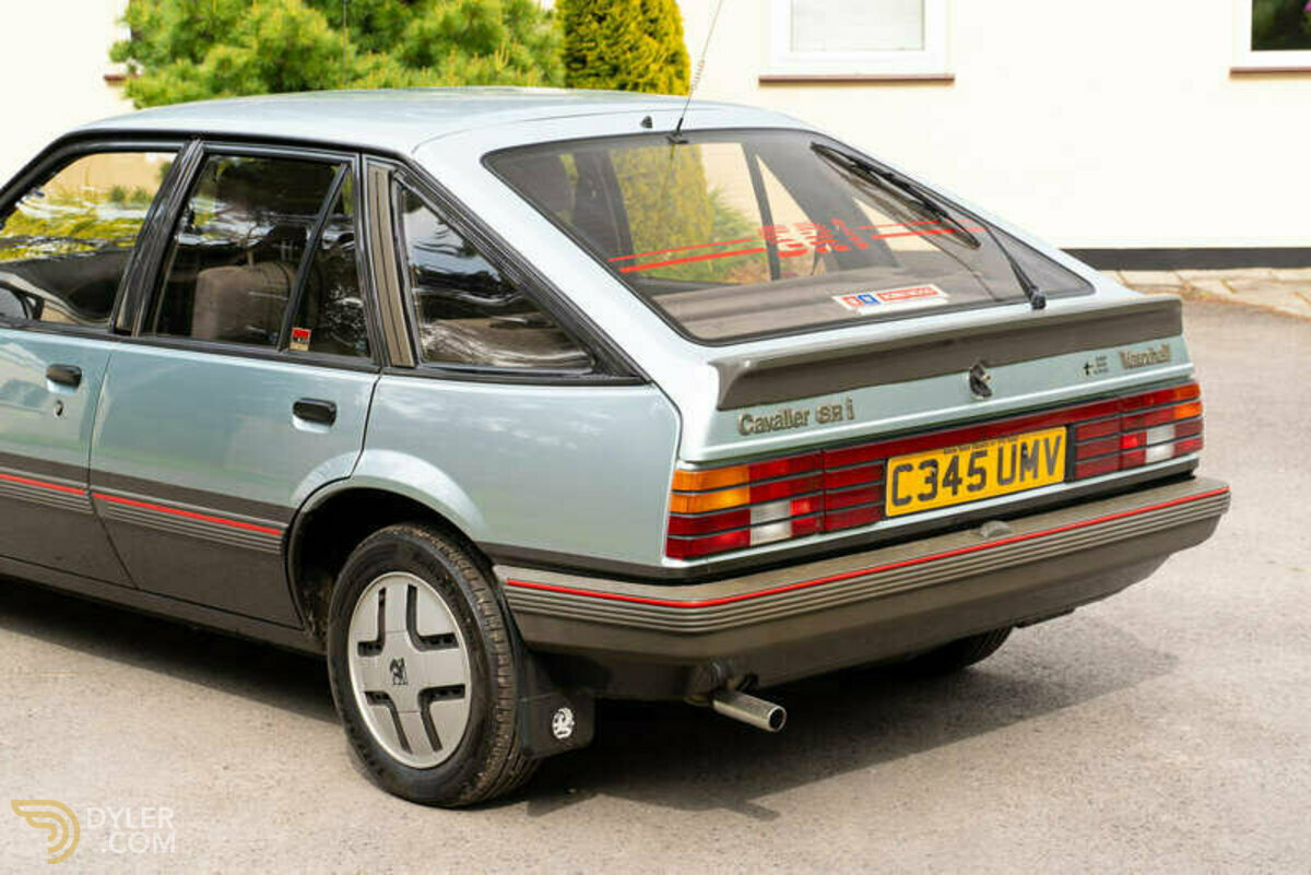 1986 Vauxhall Cavalier SRI, foto 9