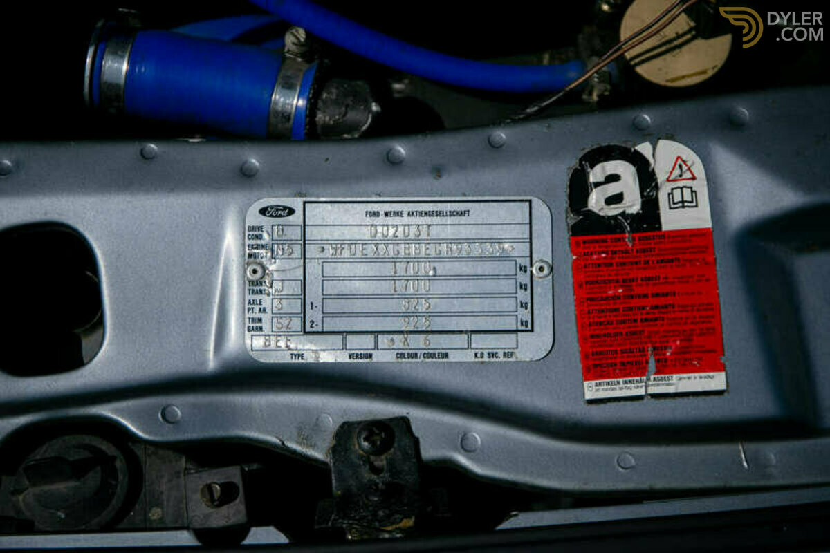 1987 Ford Sierra RS Cosworth, foto 8