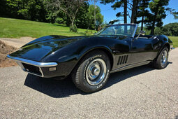 Chevrolet Corvette Convertible Cabriolet / Roadster 1968 Black