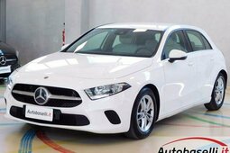 Mercedes-Benz A 180 D AUTOMATIC 7G-DCT BUSINESS 116CV, PELLE IVORY Sedan / Saloon 2018 White