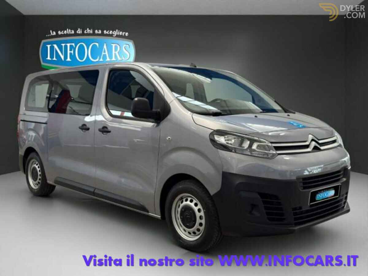 【piccolo】J.R.D. 106 P CITROEN FOURGON 2024 Citroen Jumpy 1.5 BlueHDi 9posti KM 0 Allest. Disabili