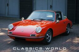 Porsche 911 Targa Descapotable / Roadster 1968 Naranja