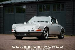 Porsche 911 2.4L - Targa Cabriolet / Roadster 1970 Silver