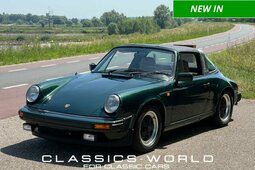 Porsche 911 SC Targa Cabriolet / Roadster 1982 Grün