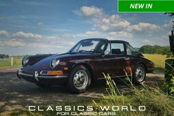 Porsche 912 Targa Cabriolet / Roadster 1968 Red