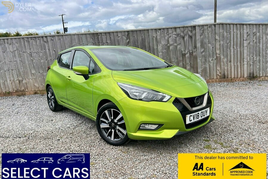 Nissan Micra Acenta Limited Edition Hatchback 2018 Green