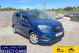 Vauxhall Combo 1.5 Turbo D BlueInjection Energy MPV 5dr Diesel Ma Minivan / MPV 2019 Blue