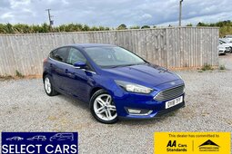 Ford Focus Titanium Hatchback 2018 Blue