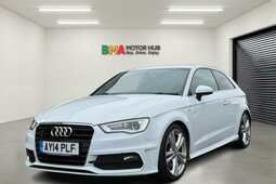 Audi A3 S line Hatchback 2014 White
