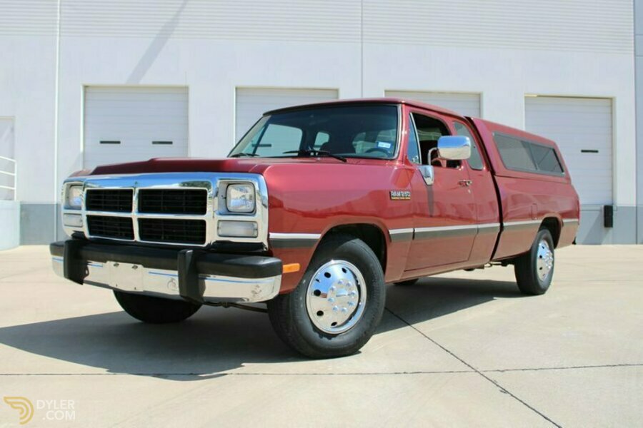 Classic 1993 Dodge D-250 5.9L Cummins Turbo Diesel For Sale. Price