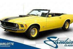 Ford Mustang Cobra Jet Convertible 1970 Yellow