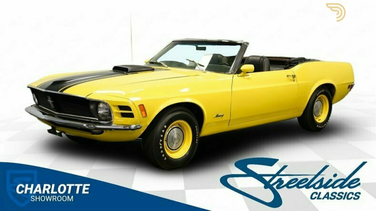 1970 Ford Mustang Cobra Jet Convertible, foto 1