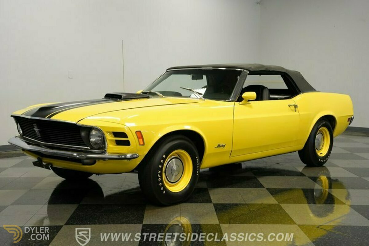 1970 Ford Mustang Cobra Jet Convertible, foto 6