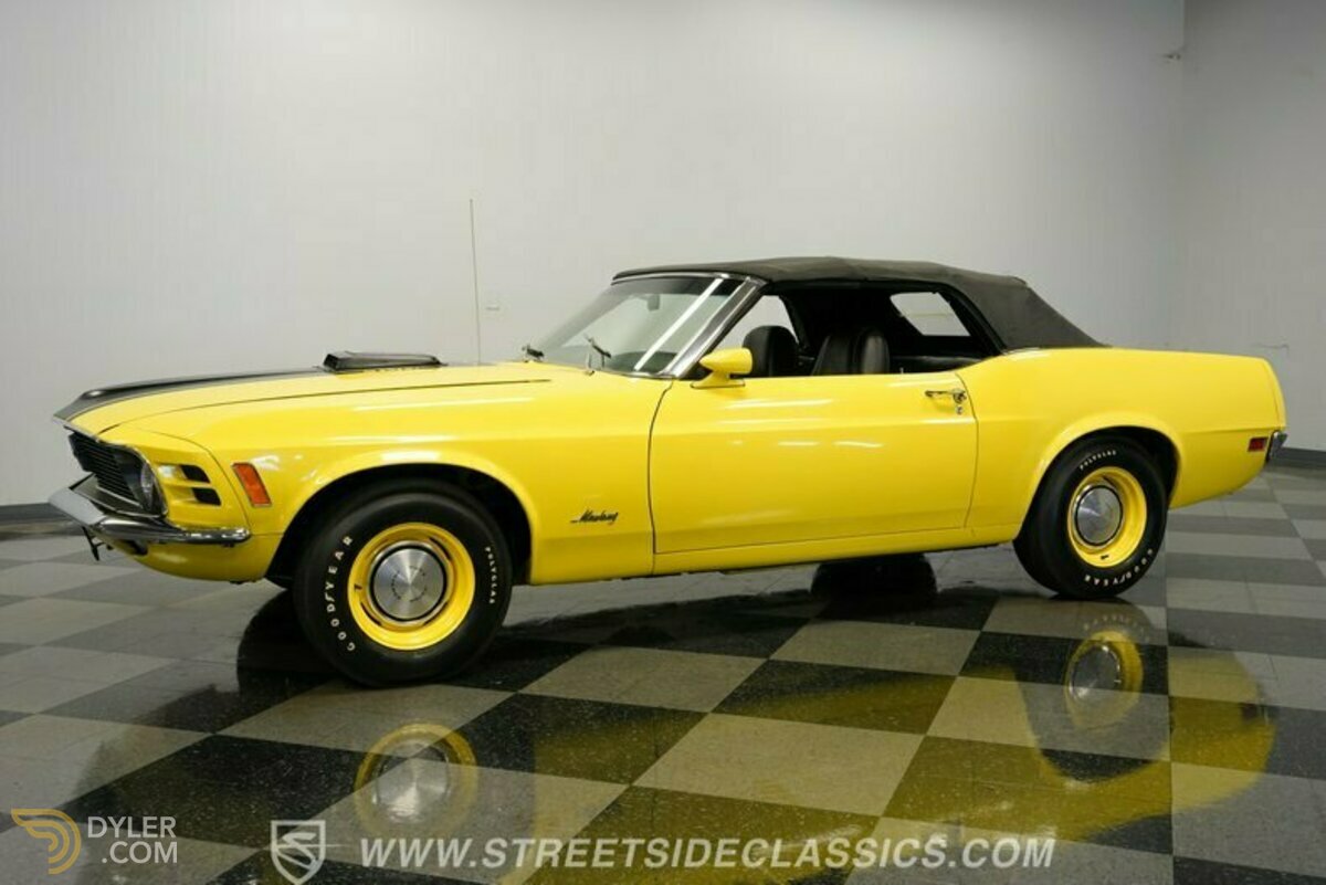 1970 Ford Mustang Cobra Jet Convertible, foto 7