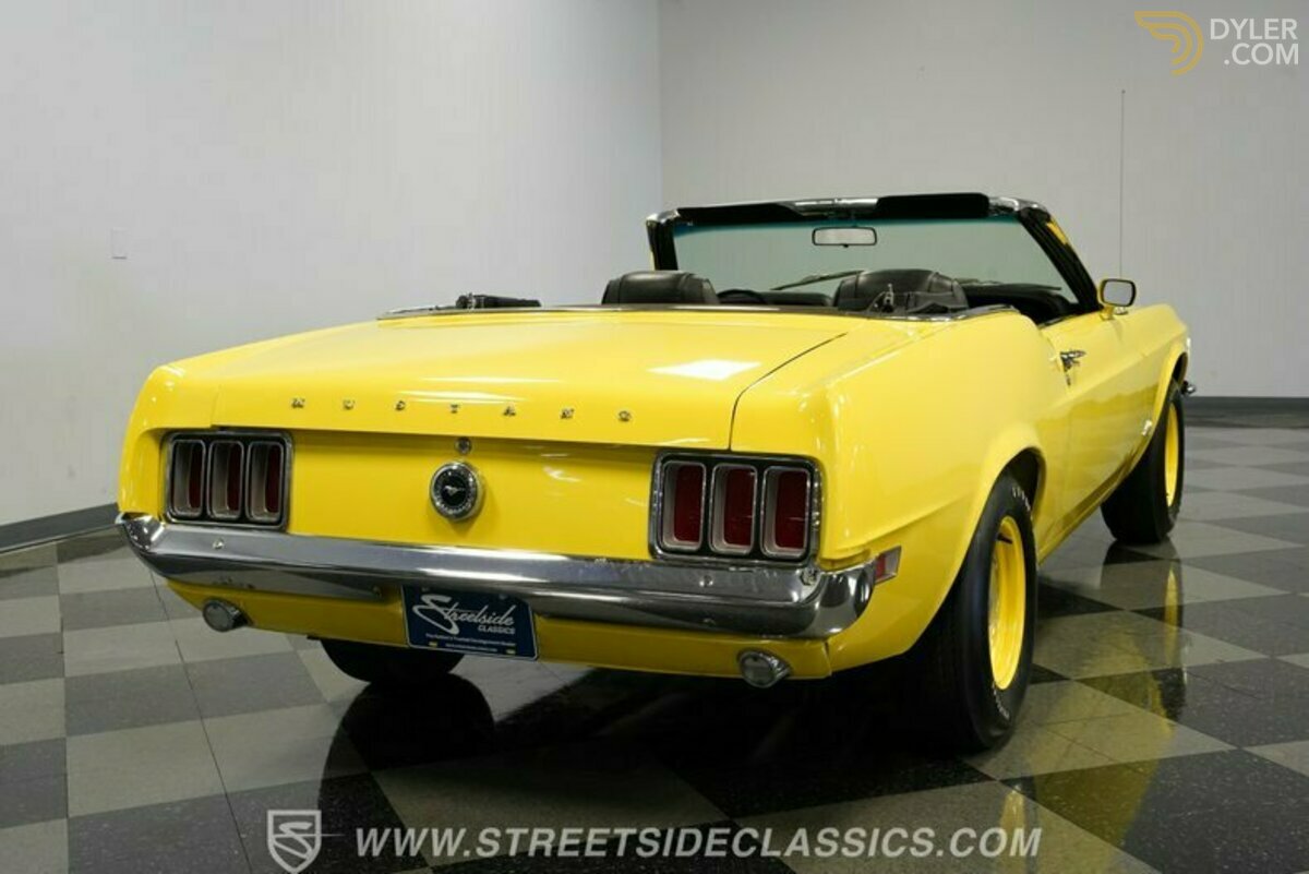 1970 Ford Mustang Cobra Jet Convertible, foto 12