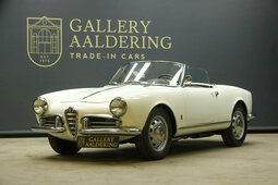 Alfa Romeo Giulietta Spider Cabriolet / Roadster 1957 White