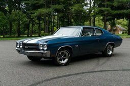 Chevrolet Camaro 454ci V8, Tremek TKX 5-Speed, Fathom Blue Coupe 1970 Blue