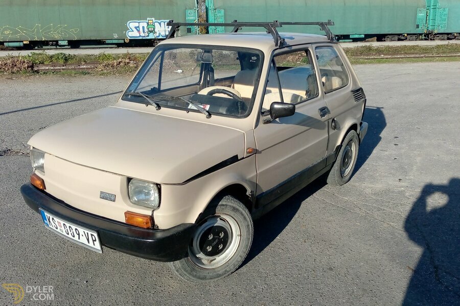 Fiat 126 2 Hatchback 1990 Sandy