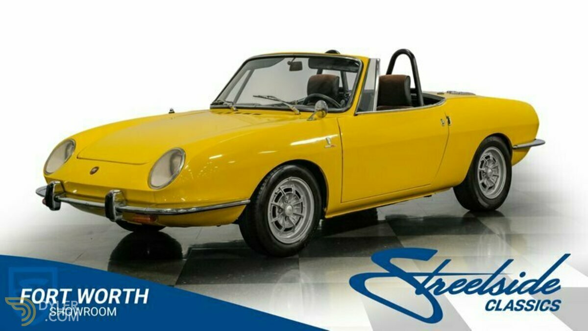 1967 Fiat 850 Spider Convertible, foto 1