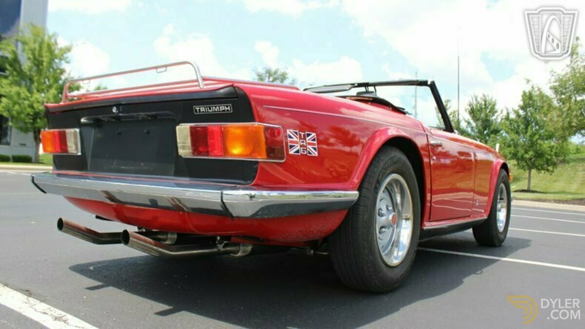 1973 Triumph TR6 Convertible, foto 3