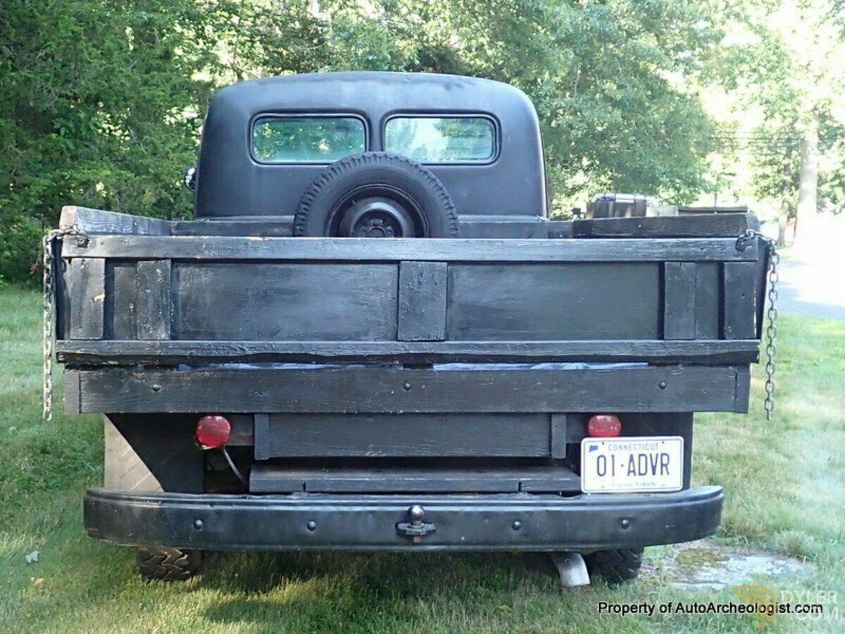 1952 International Harvester L-112 L120 3/4 ton flat bed, foto 3