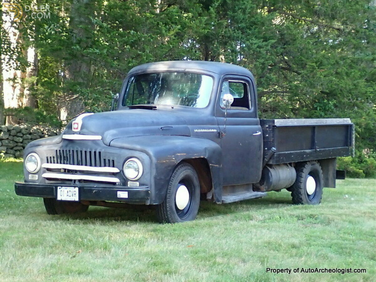 1952 International Harvester L-112 L120 3/4 ton flat bed, foto 8