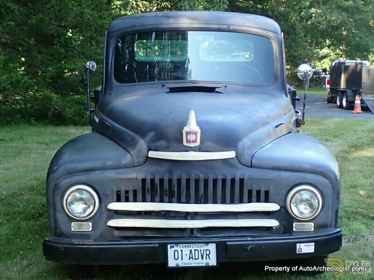 1952 International Harvester L-112 L120 3/4 ton flat bed, foto 7