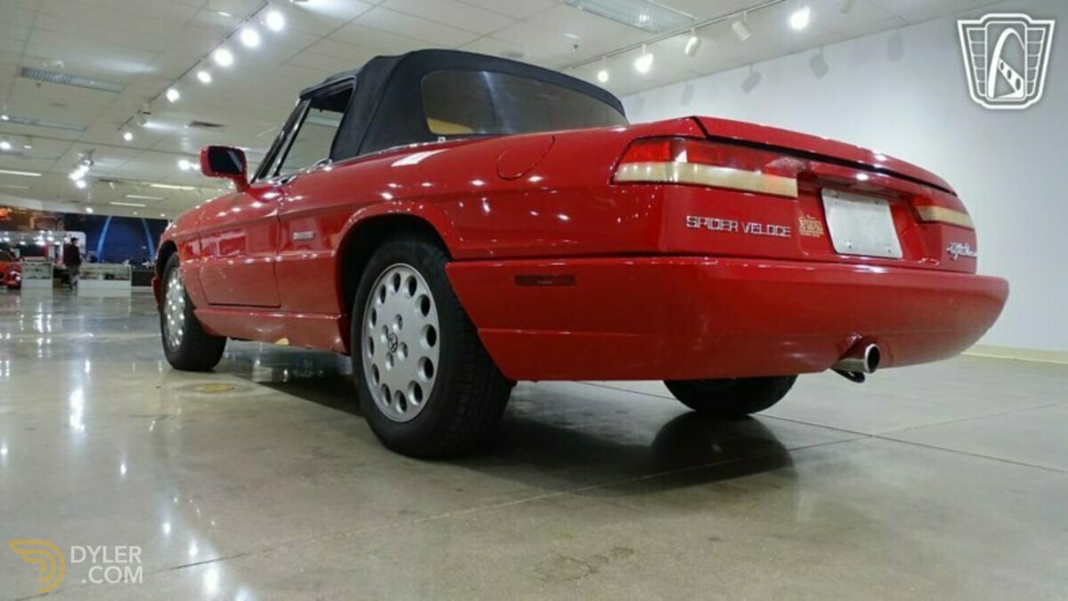 1991 Alfa Romeo Spider Spider Veloce, foto 9