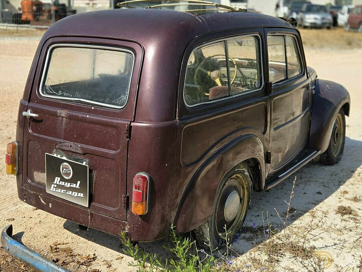 1954 Fiat Topolino 500C BELVEDERE METALLICA -DA RESTAU, foto 3