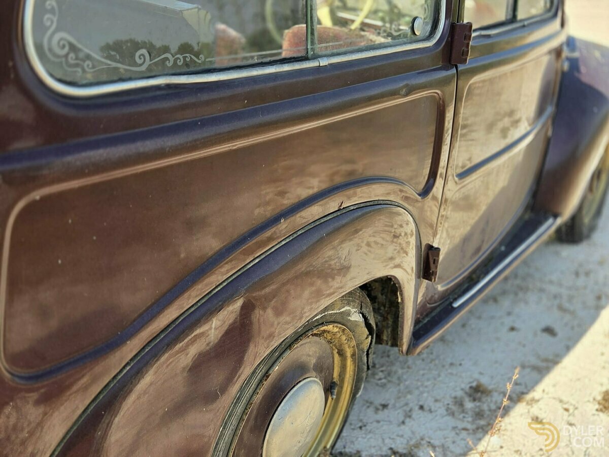 1954 Fiat Topolino 500C BELVEDERE METALLICA -DA RESTAU, foto 4