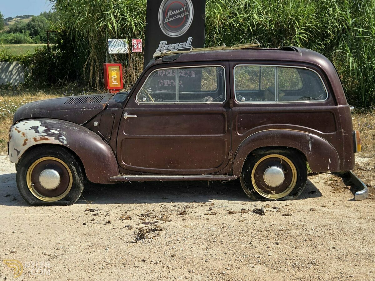 1954 Fiat Topolino 500C BELVEDERE METALLICA -DA RESTAU, foto 9