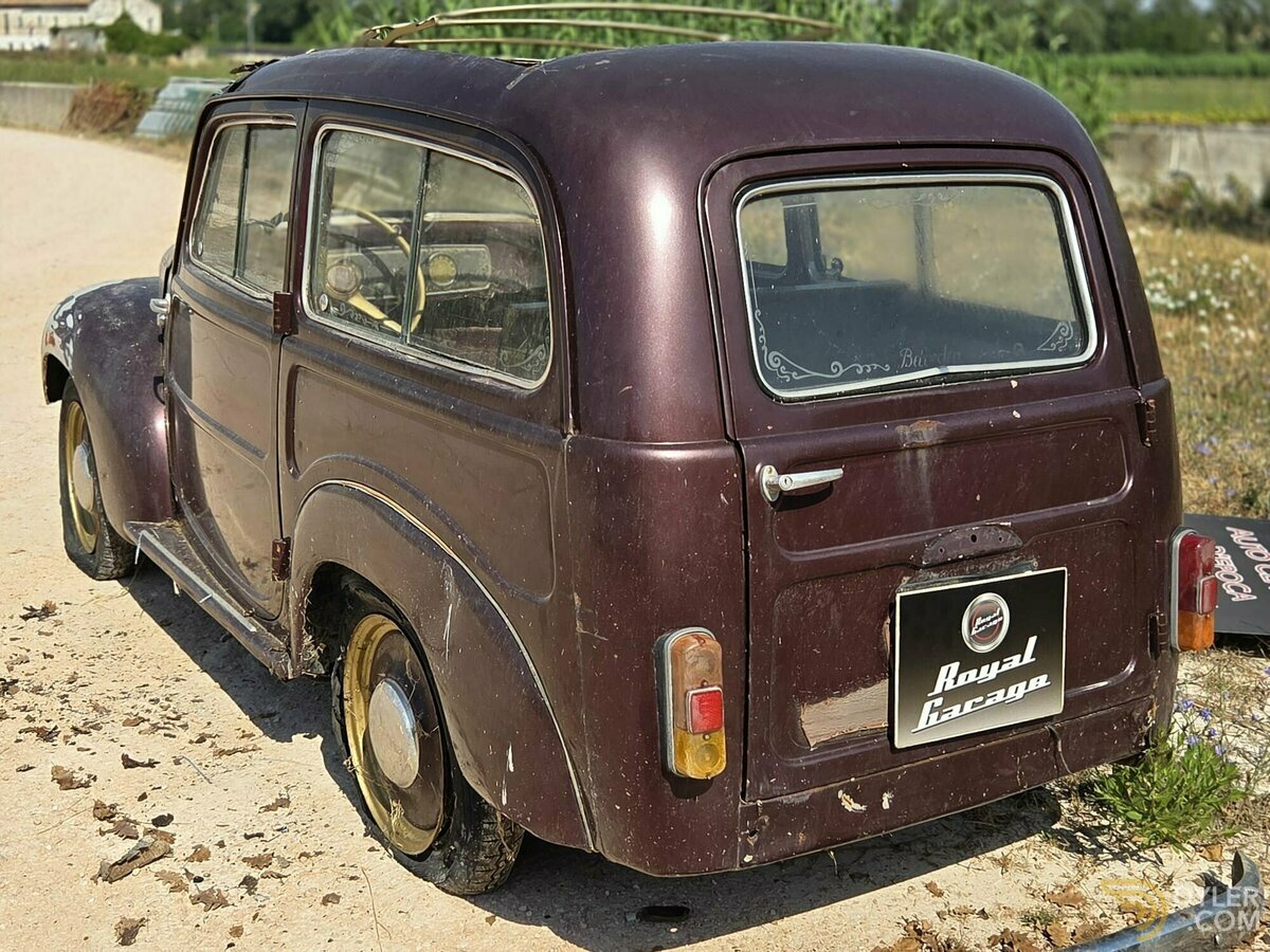 1954 Fiat Topolino 500C BELVEDERE METALLICA -DA RESTAU, foto 12