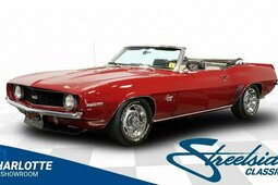Chevrolet Camaro SS Tribute Convertible Cabriolet / Roadster 1969 Rot