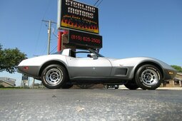 Chevrolet Corvette Silver Anniversary Edition Coupé 1978 Argento