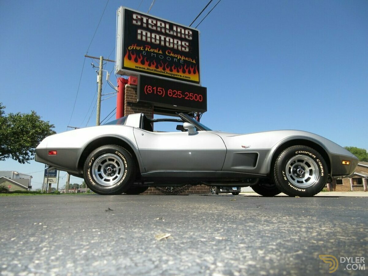 1978 Chevrolet Corvette Silver Anniversary Edition, foto 1