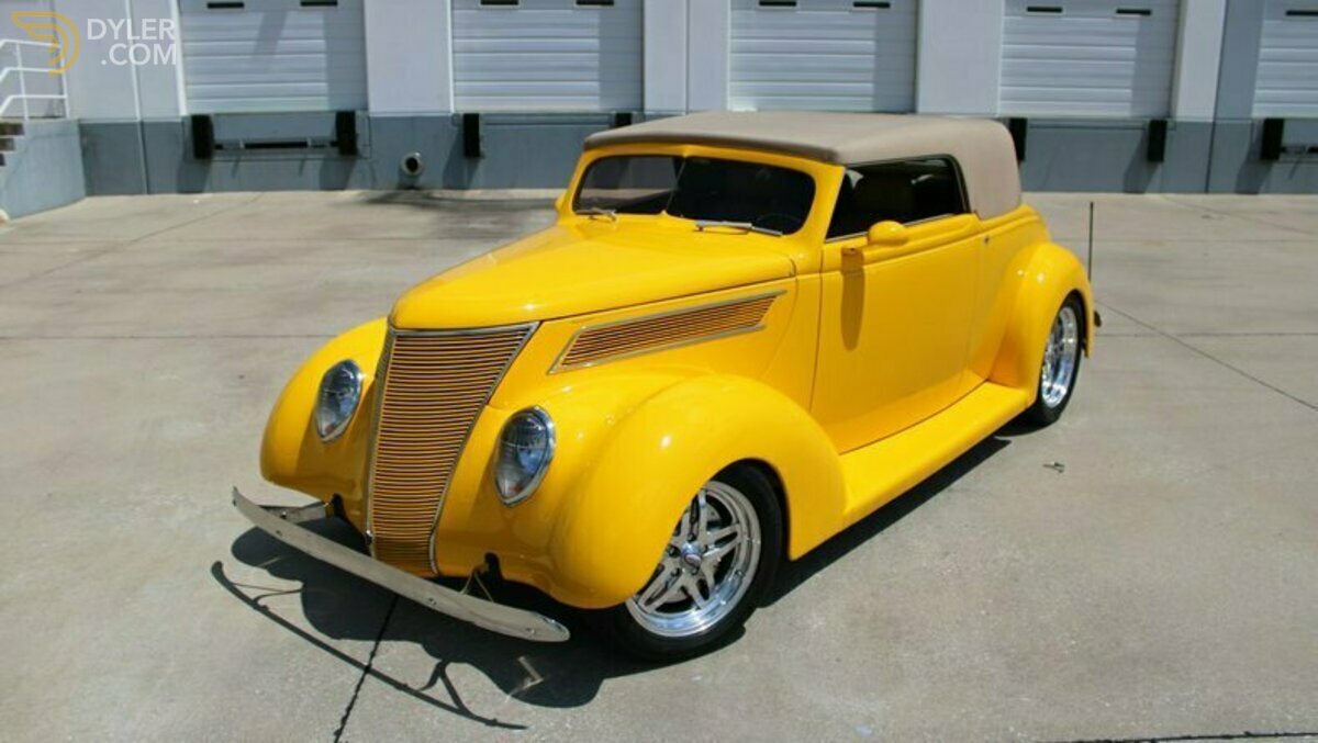 1937 Ford Cabriolet Hardtop Convertible, foto 2