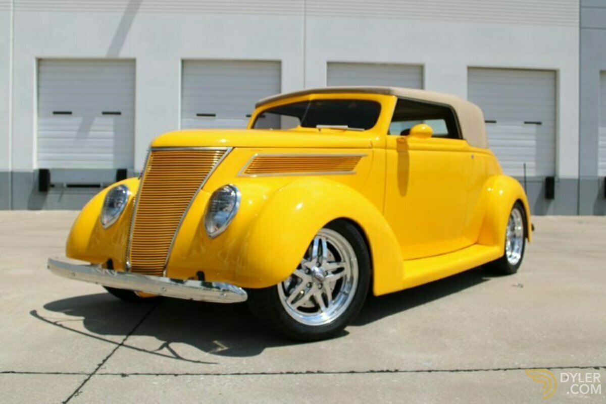 1937 Ford Cabriolet Hardtop Convertible, foto 1