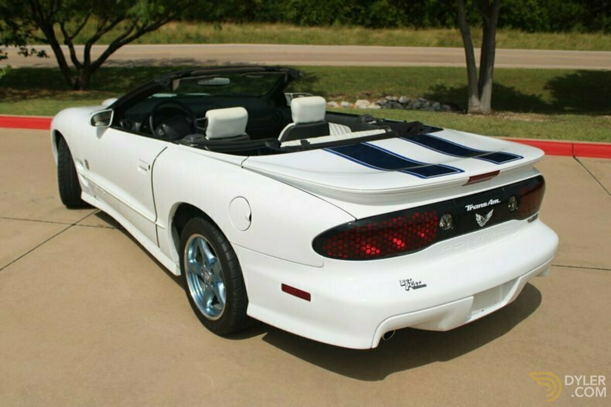 1999 Pontiac Firebird 30th Anniversary WS6 Convertible, foto 8