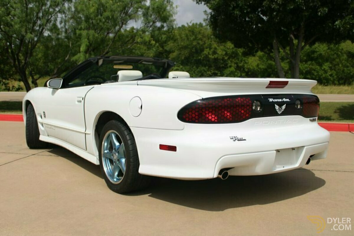1999 Pontiac Firebird 30th Anniversary WS6 Convertible, foto 9