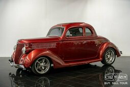 Ford Model 40 5-Window Coupe 1936 Orange