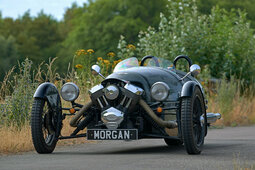 Morgan 3 Wheeler with Krazy Horse specs Cabriolet / Roadster 2016 Grigio