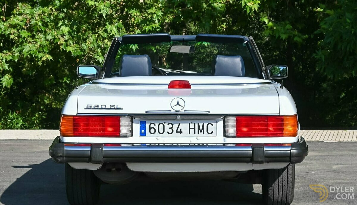 1987 Mercedes-Benz 560 SL R107, foto 5
