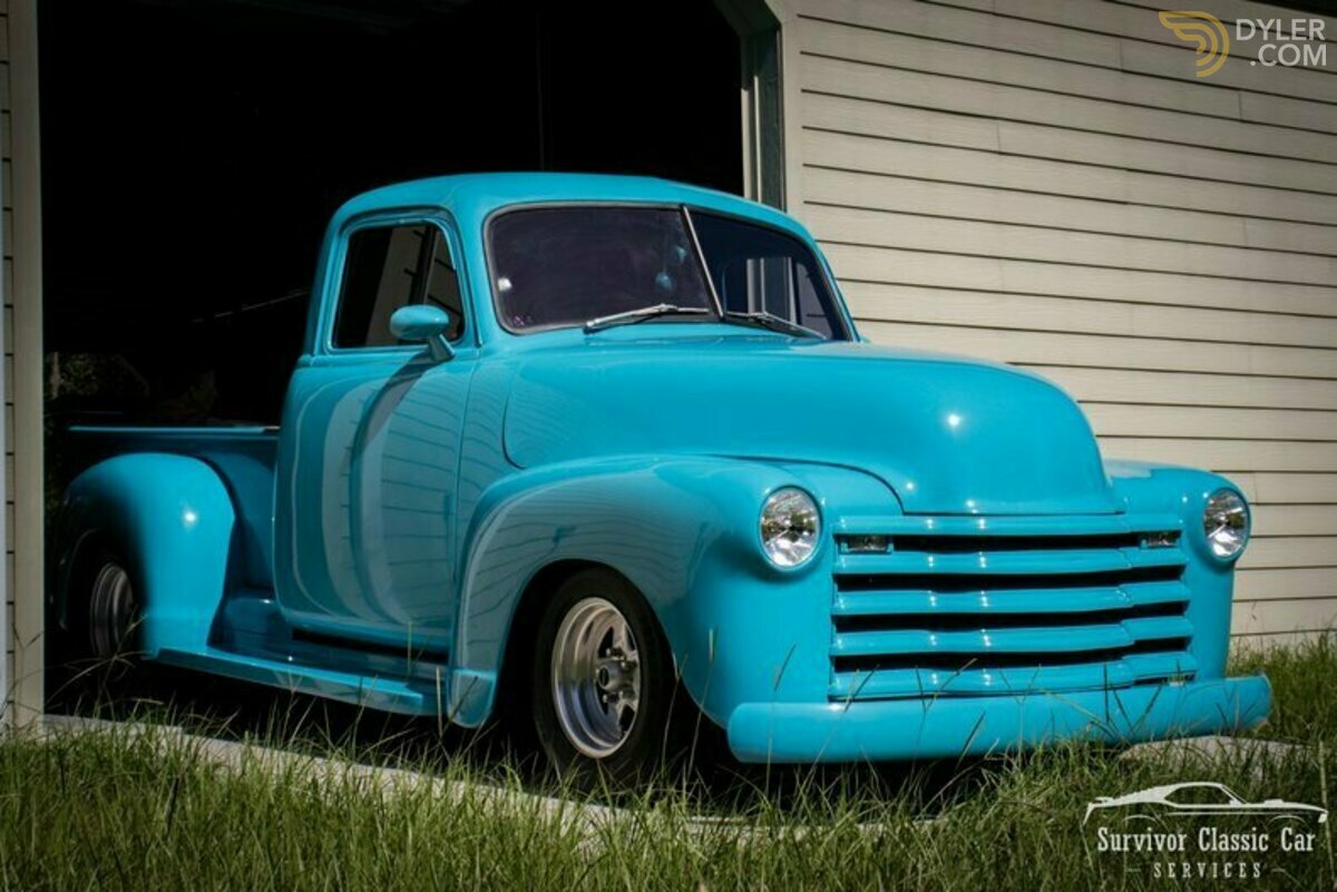 1952 Chevrolet Pickup 3 Window Pickup, foto 4