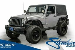 Jeep Wrangler Willys Wheeler Edition Geländewagen 2014 Silberfarben