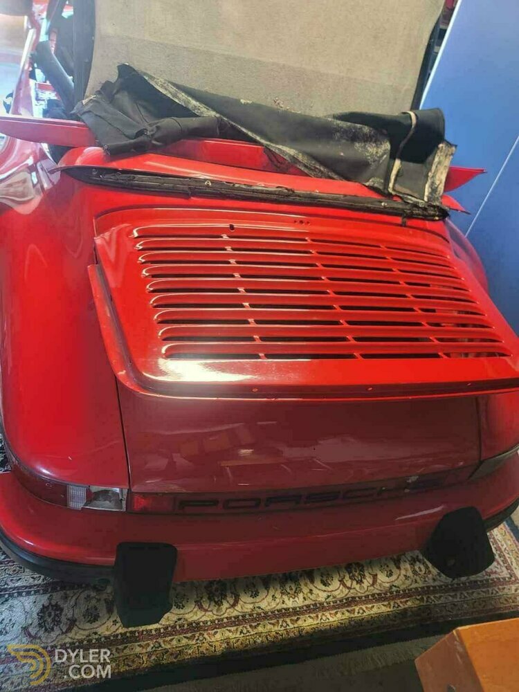 1982 Porsche 911 turbo look all steel conv, foto 5