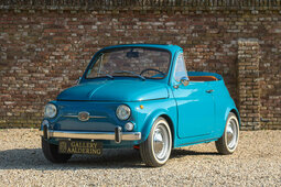 Fiat 500 Apri "Restored and redesigned" Cabriolet / Roadster 1973 Blu