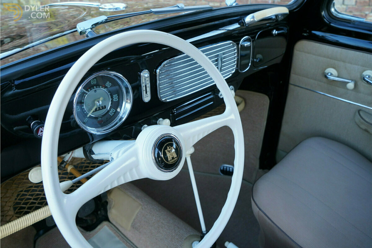 1955 Volkswagen Beetle Oval-Window, foto 10
