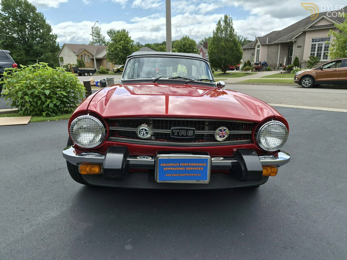 1976 Triumph TR6 convertible, foto 3